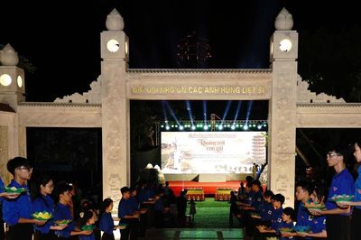Xúc động lễ tri ân ở Ngã ba Đồng Lộc