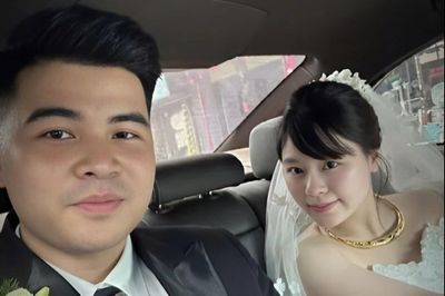 Cô dâu tự tin bước vào lễ đường với khuôn 'mặt mộc' gây sốt
