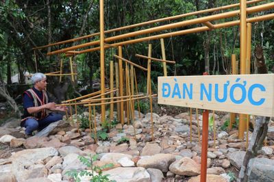 Hồi sinh đàn nước, đánh thức hồn núi rừng Ca Dong