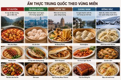 Địa lý đã định hình ẩm thực Trung Quốc như thế nào?
