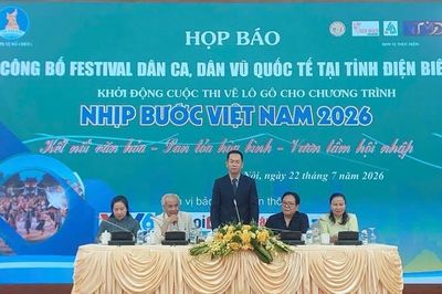 Festival Dân ca, Dân vũ quốc tế 2026 sẽ diễn ra tại Điện Biên