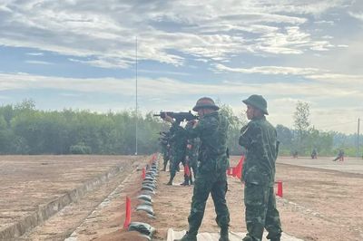 Rời thao trường, vững bước biên cương