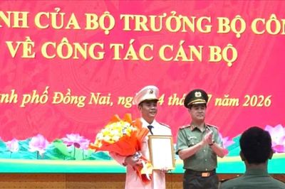 Công an TP Đồng Nai có tân Phó Giám đốc