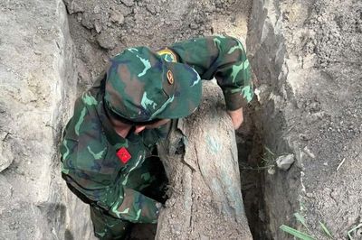 Tìm thấy hài cốt liệt sĩ từ thông tin người dân cung cấp ở Tây Ninh