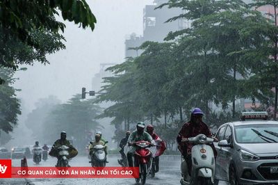 Thời tiết ngày 24/7: Bắc Bộ tiếp tục mưa dông, Trung và Nam Bộ có nơi mưa to chiều tối