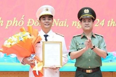 Đại tá Trần Trọng Thủy giữ chức Phó Giám đốc Công an TP Đồng Nai