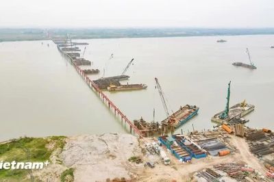 Các cầu vượt sông Hồng, sông Đuống sẽ thông xe trước Hội nghị APEC 2027