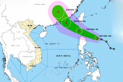Thời tiết ngày 24/7: Áp thấp nhiệt đới có khả năng mạnh lên thành bão, Bắc Bộ mưa rất to