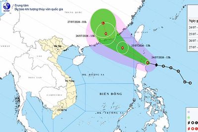 Bão Noul có khả năng trở thành bão số 2 trên Biển Đông