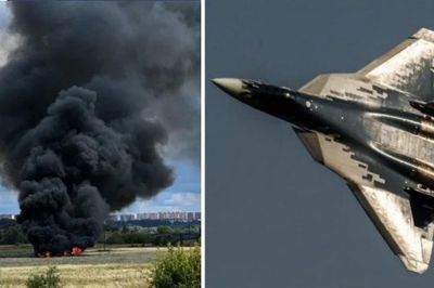 Tiêm kích tàng hình Su-57 rơi gần Moscow, nghi bị chính phòng không Nga bắn nhầm