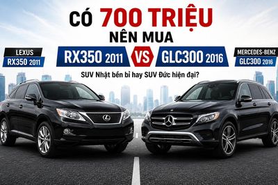 Có 700 triệu đồng mua xe sang cũ: Chọn Lexus RX350 hay Mercedes GLC 300?