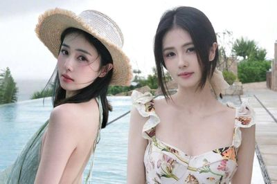 Bạch Lộc mặc đồ bơi một mảnh phô trọn làn da trắng nõn nà