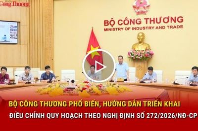 Bộ Công Thương phổ biến, hướng dẫn triển khai điều chỉnh quy hoạch theo Nghị định số 272/2026/NĐ-CP