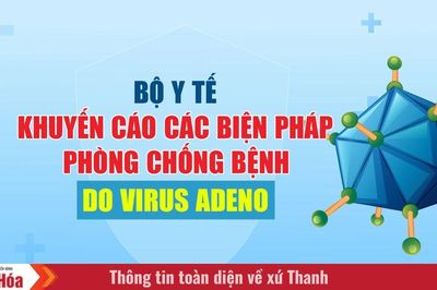 Bộ Y tế khuyến cáo các biện pháp phòng chống bệnh do virus Adeno
