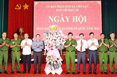 Bắc Ninh: Xã Tiên Lục tổ chức Ngày hội toàn dân bảo vệ an ninh Tổ quốc năm 2026