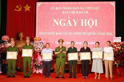 Bắc Ninh: Xã Tiên Lục tổ chức Ngày hội toàn dân bảo vệ an ninh Tổ quốc năm 2026