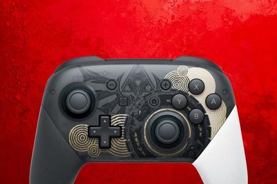 Nintendo Switch 2 Pro Controller bản Zelda lộ diện: Phụ kiện đi kèm Ocarina of Time remake