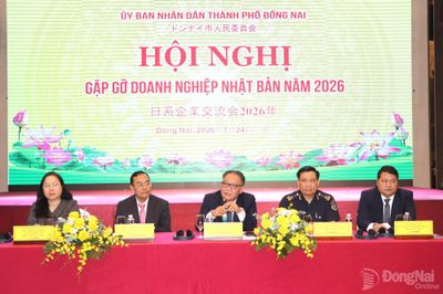 Lãnh đạo thành phố Đồng Nai gặp gỡ, đối thoại với doanh nghiệp Nhật Bản