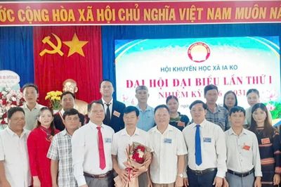 Ông Nguyễn Duy Khánh giữ chức Chủ tịch Hội Khuyến học xã Ia Ko