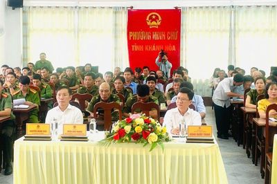 Phường Ninh Chử tổ chức Ngày hội Toàn dân bảo vệ an ninh Tổ quốc năm 2026