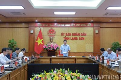 UBND tỉnh họp tháo gỡ vướng mắc Dự án cao tốc cửa khẩu Hữu Nghị - Chi Lăng