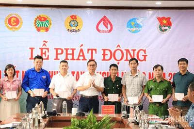 Các xã khu vực Đình Lập phát động 'Gửi tiền tiết kiệm, chung tay vì người nghèo' năm 2026