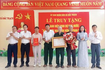 Bắc Trạch: Truy tặng danh hiệu vinh dự Nhà nước 'Bà mẹ Việt Nam anh hùng'