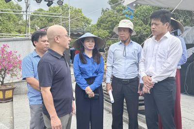Kiểm tra công tác chuẩn bị tổ chức cầu truyền hình 'Đi tìm đồng đội-Sao sáng dẫn đường'