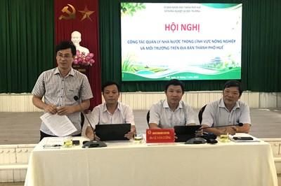 Tháo gỡ vướng mắc trong quản lý về nông nghiệp và môi trường