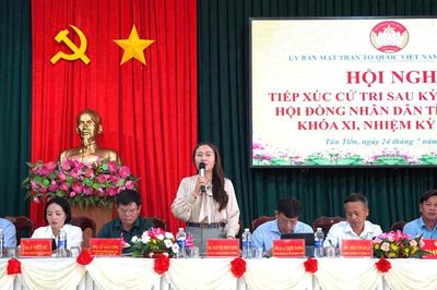 Tổ đại biểu số 7 HĐND tỉnh Đắk Lắk tiếp xúc cử tri xã Tân Tiến, Ea Phê