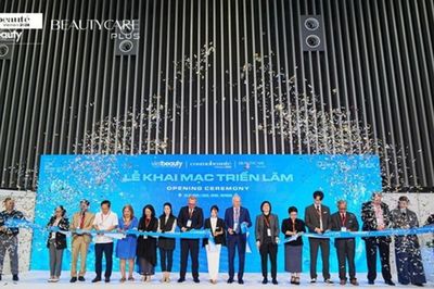 Hơn 3.000 thương hiệu từ 24 quốc gia dự triển lãm làm đẹp tại TP.HCM