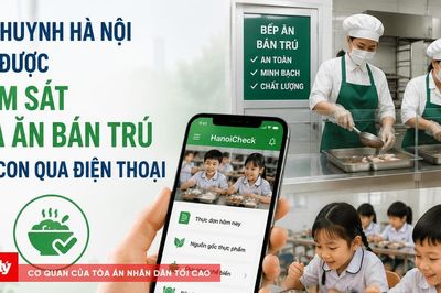 Hà Nội: Phụ huynh sắp có thể giám sát bữa ăn bán trú của con qua ứng dụng
