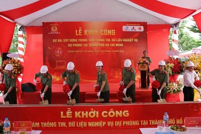 Khởi công xây dựng Trung tâm Thông tin, dữ liệu nghiệp vụ Bộ Công an tại TP Hồ Chí Minh