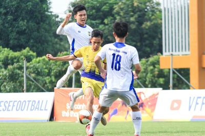 Sông Lam Nghệ An và Thể Công Viettel vào chung kết giải U21 VĐQG