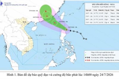 Tin bão gần Biển Đông