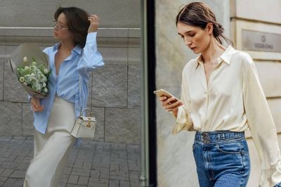 Muốn mặc áo sơ mi đẹp như quý cô Pháp? Hãy thuộc lòng 5 công thức phối đồ này