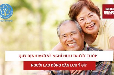 Quy định mới về nghỉ hưu trước tuổi: Người lao động cần lưu ý gì?