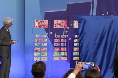 ECB công bố mẫu thiết kế tiền euro mới, lần đầu thay đổi toàn diện sau hơn 20 năm