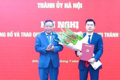 Đồng chí Lê Tuấn Định được điều động giữ chức vụ Bí thư Đảng ủy phường Đống Đa