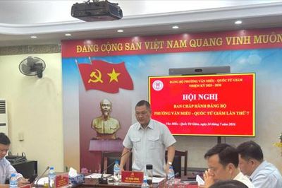 Phường Văn Miếu - Quốc Tử Giám sắp xếp 13 trường công lập còn 4 trường