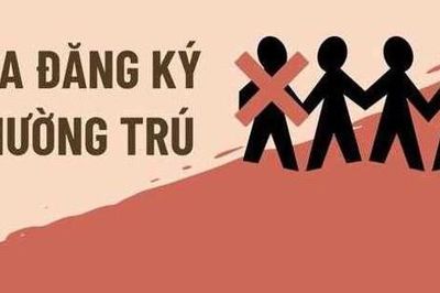 Không đăng ký tạm vắng có thể bị xóa đăng ký thường trú