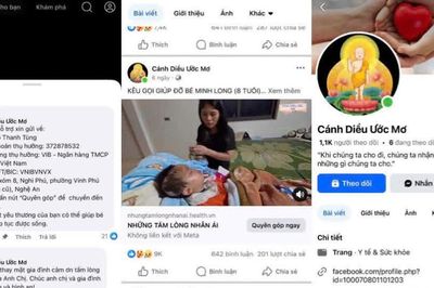 Chiêu lừa từ thiện tinh vi qua Fanpage 'Cánh Diều Ước Mơ'