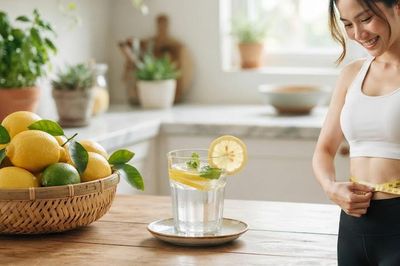 Cách uống nước chanh buổi sáng giúp giảm cân