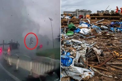 Ô tô bị lốc xoáy cuốn bay ở Trung Quốc: Lọt vào lốc xoáy nguy hiểm ra sao?