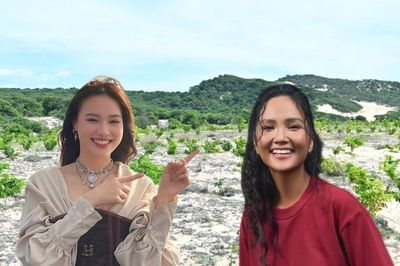 H'Hen Niê 'mát tay' khi trồng cây phủ đất trọc, khoe thành quả cùng Lan Ngọc