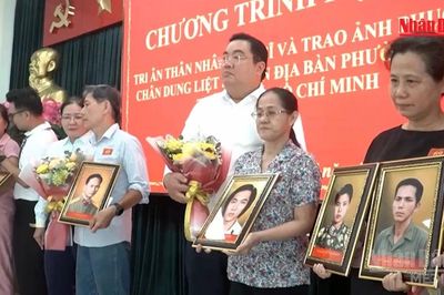 [Video] Những bức di ảnh phục dựng nối nhịp đoàn viên với thân nhân liệt sĩ