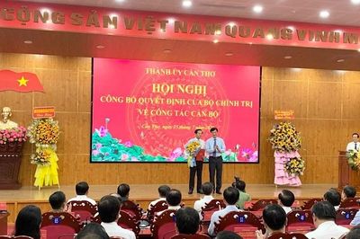 Đồng chí Đỗ Thanh Bình làm Bí thư Thành ủy Cần Thơ