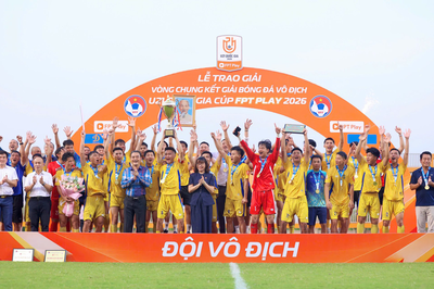 U21 Sông Lam Nghệ An vô địch Giải bóng đá vô địch U21 Quốc gia 2026