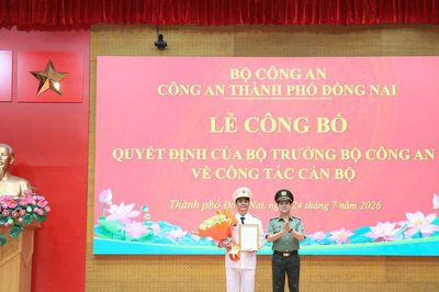 Tân Phó Giám đốc Công an TP Đồng Nai nhận quyết định biệt phái ngay sau khi nhận chức