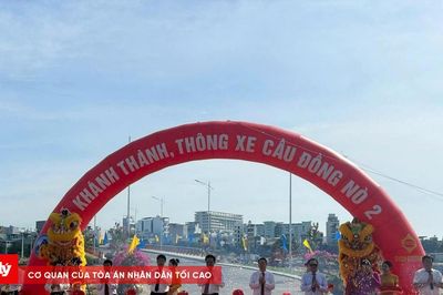 Cầu Đồng Nò 2 chính thức thông xe, tăng kết nối phía Đông Nam Đà Nẵng